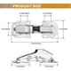 thumbnail image 3 of 2025 Latest Model 2-Pack Hidden Hinges Soft Close Surface Mount Kitchen Cabinet, 3 of 5