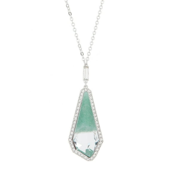 Swarovski Allure Collection Organic Cut AVENT Quartz & Crystal Pendant -5092193