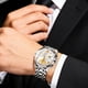 thumbnail image 5 of Reloj para hombre, resistente al agua, informal, con luz nocturna, de cuarzo y aleación, 5 of 6