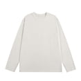 thumbnail image 5 of YODETEY Men’s Crew Neck Long Sleeve T‑Shirt, Stretch Moisture Wicking Active Shirts,Size S-3XL, 5 of 6