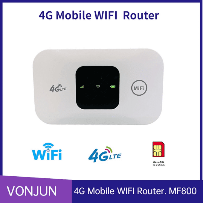 Livrdious 4G Mobile Hotspot, High Speed Wireless Internet Router Portable Pocket WiFi, Small Network Hotspot For Car Outdoor Top-Of-The-Class Gadgets School Supplies on Clearance