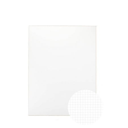20 X 28 Fadeline Grid Sheet - 2-Sided White Pack Of 10