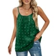 thumbnail image 2 of Summer Sleeveless Top For Women Casual Chiffon Round Neck Solid Color Sling Vest Ladies Soft Beach Tank Tops, 2 of 7