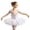 White, variant on Casual Dresses for Youth Girl Tutu Ballet Dance Practice Cute Partywear Beach Dress Size 13-15T