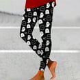 thumbnail image 5 of SNOWSONG Halloween Leggings for Women Halloween Women's High Waisted Bottom Pants Tummy Tuck Printed Leggings Pantyhose Plus Size Leggings Womens Leggings Tummy Control Leggings Black M, 5 of 6
