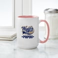 thumbnail image 4 of CafePress - Papou (Worlds Best) Mugs - 15 oz Ceramic Large White Novelty Mug, 4 of 4