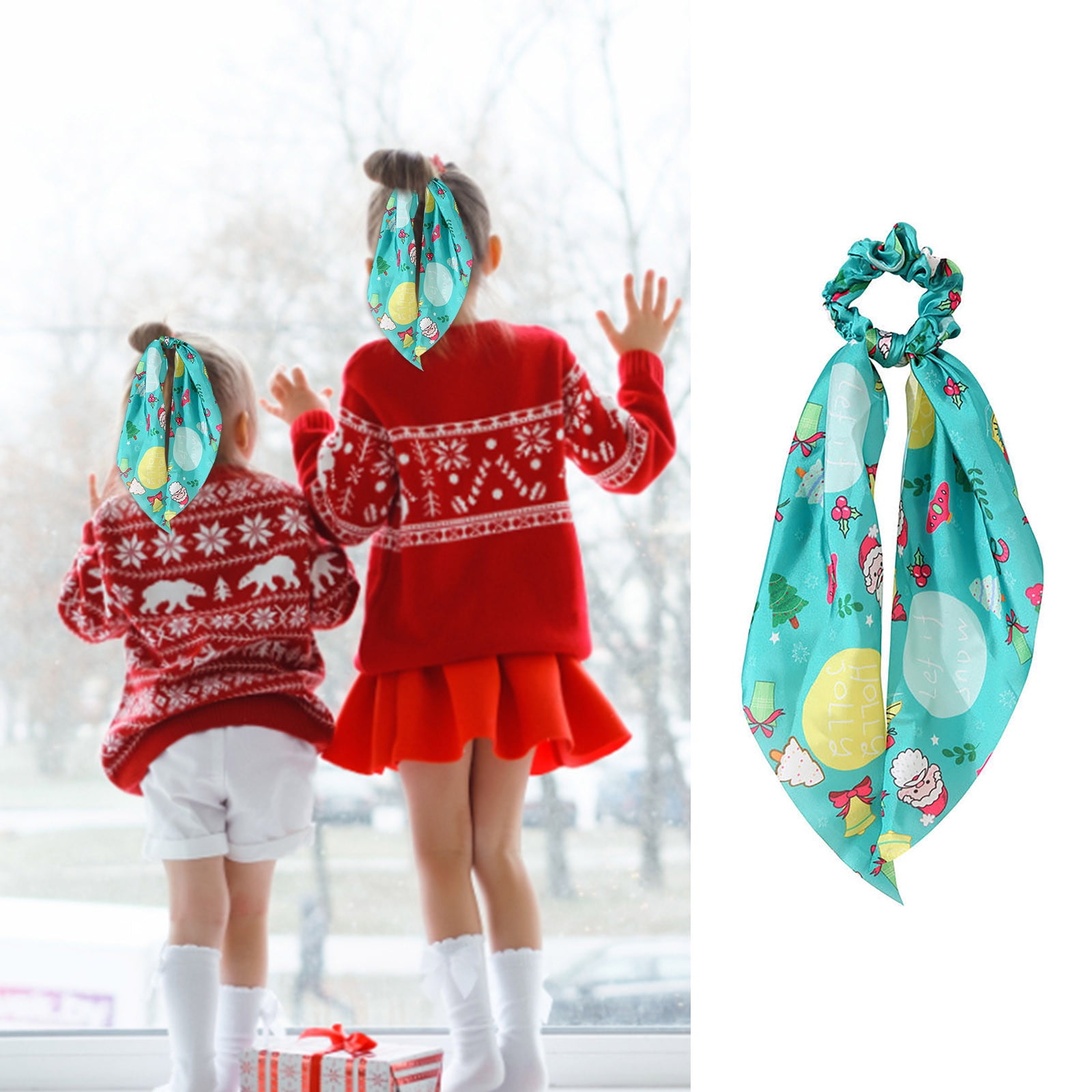 Halloween Horsetail Ribbon Intestine Circle European Beauty Simple Hair