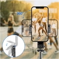 thumbnail image 3 of Selfie Stick Tripod with Detachable Wireless Remote,mini 4 in 1 Extendable Portable Selfie Stick & Phone Tripod Stand, 3 of 7