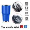 thumbnail image 3 of Vaso Térmico Portátil De Acero Inoxidable 30oz Con Calor/frí Color Azul Punkzz, 3 of 8