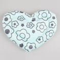 thumbnail image 4 of Cojín Del Asiento De La Cama Del Sue?o De La Estera Del Conejillo De Indias Del Hámster De La Forma Del Corazón Para El Azul Peque?o Del Animal Sunnimix Jaula de hámster vellón, 4 of 6