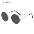 thumbnail image 4 of Gafas de sol Retro Vintage Punk para hombres y mujeres, gafas de sol populares de pesca, ocio, gafas de sol redondas de Metal, gafas de sol de moda UV400, 4 of 4