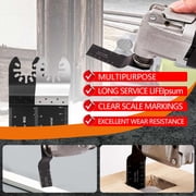 20 Pcs Mix Oscillating Saw Blades, Professional Wood/Metal Universal Multitool Quick Release Saw Blades Fit Fein Multimaster, Ryobi, Milwaukee, Bosch, Dremel, Dewalt, Rockwell, Makita and More #3041