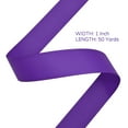 thumbnail image 2 of GTYBOVA 1 inch Purple Grosgrain Ribbon 50 Yards for Gift Wrapping Weddings DIY Floral Decor Sewing & More, 2 of 7