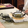 thumbnail image 3 of Glass Tea Pot With Removable Tea Brewer Filtration Heat Resistant Glass Teapot For Loose Leaf Tea Stove Microwave Safe Bpa-free Tea Infuser Pitcher, 3 of 5