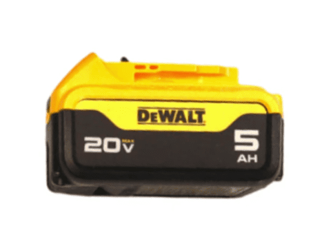 DEWALT 20V MAX 5.0Ah Lithium-Ion Battery Pack 2-Pack (DCB205-2) – Extended Runtime, Lightweight Design, LED Fuel Gauge