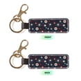 thumbnail image 4 of Keychain 6×3.1×1inpu Leather With Delicate Touch And Strong Recognition Is Used For Daily Travel, Work And Picnic Independence Day Theme Star (7), 4 of 8