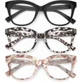 thumbnail image 1 of OUKEMAX 3-Pack Women's Reading Glasses with Blue Light Blocking and Anti-Glare Features, 1 of 7
