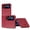 Red, variant on MonsDirect for 6.7 inch Samsung Galaxy Z Flip 3 5G Case 2021 Release, Carbon Fiber Bumper Protective Case with Kickstand, Slim Shockproof Snap-on Exact-Fit Hard Back Cover for Galaxy Z Flip 3, Red