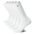 thumbnail image 1 of Calcetines deportivos Tommy Hilfiger Cushioned Crew, paquete de 5, para hombre, 1 of 6