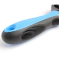 thumbnail image 3 of Pet Grooming Brush - Double Sided Shedding and Dematting Undercoat Rake Comb for Dogs and Cats,Extra Wide, 3 of 7