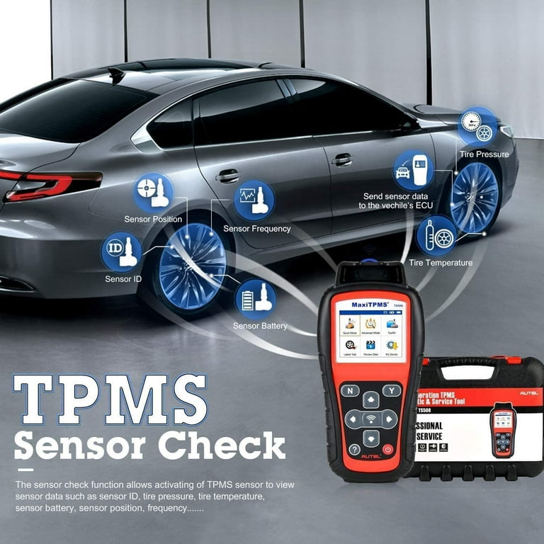  Autel MaxiTPMS TS508WF Relearn Tool (Original 2024 Newest)  Upgraded of TS508, TS601, Program MX-Sensors(315/433 MHz), Activate/Relearn  All Sensors, TPMS Reset, Read/Clear TPMS DTCs, Key Fob Testing : Automotive