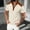 (Casual 48)Khaki, variant on Men's Short Sleeve T-Shirts Summer Stand-up Collar Henley T-Shirt Waffle Texture Color Casual Half-Button Loose Block Daily Office Outdoor Lounge Street Home Wear Sports Tops