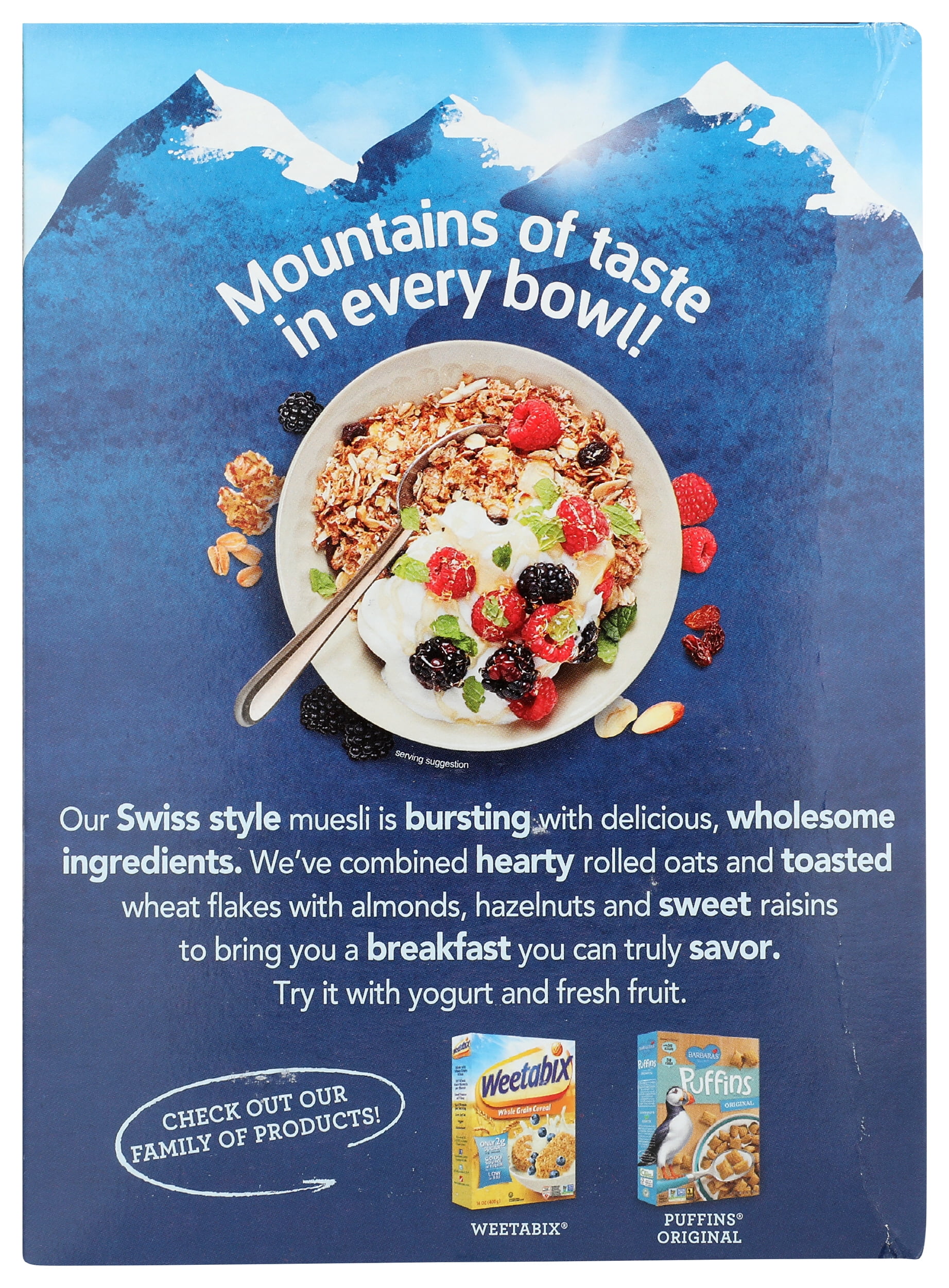 Alpen No Sugar Added Cereal, 14 Ounce, Pack of 12