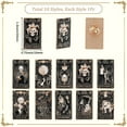 thumbnail image 2 of 1set 10pcs 10 styles Tarot Enamel Pins Zinc Alloy Brooches for Clothes Backpack Mixed Shapes 33x19mm 1pc/style, 2 of 7