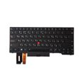 thumbnail image 1 of Injueey Teclado retroiluminado RU, dispositivo de entrada de puntero antideslizante para oficina, pieza de repuesto para ordenador, reemplazo de teclado Juegos de teclado y mouse para computadora, 1 of 6