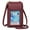 1-Wine Red(1385), variant on Small Cell Phone Crossbody Bag Purse for Women, Lady Leather Wallet Purse