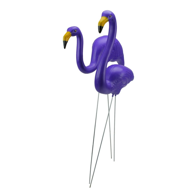 Northlight 2ct Tropical Flamingo Outdoor Garden Lawn Stakes 30
