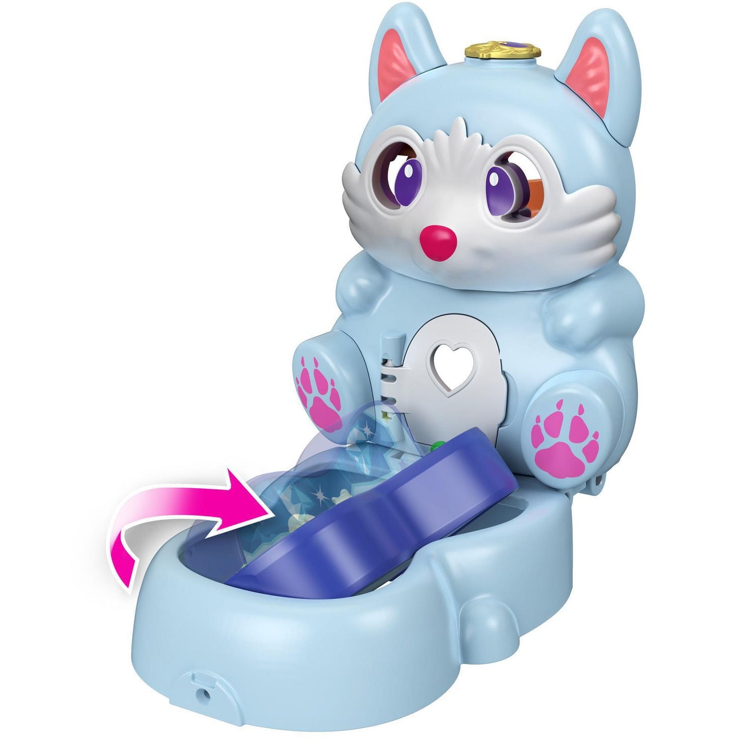 Coffret Transformable Renard Des Neiges de Polly Pocket