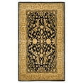 thumbnail image 4 of SAFAVIEH Silk Road Maisy Border Wool Area Rug, Black/Ivory, 2'6" x 4', 4 of 10