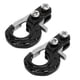 thumbnail image 5 of 2 uds ganchos de remolque de cabrestante gancho de cuerda de tracción de carreras de aleación de aluminio para coche de escalada 1/10 RC negro, 5 of 14