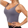 thumbnail image 2 of Sujetador deportivo THE GYM PEOPLE Longline Acolchado de soporte medio, 2 of 7