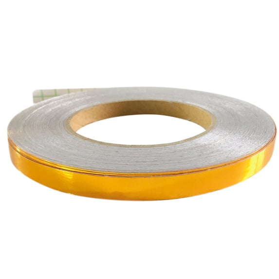 Feiqiong Gold Floor Tile Sticker Waterproof Anti\-moisture Decor Living Room PVC Wall Sticker Self Tiles Tape Stickers golden 1*5000cm