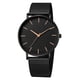 thumbnail image 5 of Reloj de hombre de aleación con correa de malla, reloj de cuarzo ultrafino para estudiantes, 5 of 6