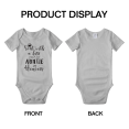 thumbnail image 3 of Sent with A Kiss from My Auntie in Heaven Funny Baby Boy Girl Bodysuits Unisex, 3 of 5