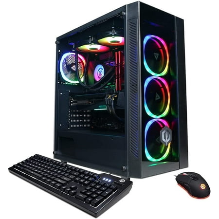 CyberPowerPC Gamer Xtreme GXiVR8400A10 VR Gaming Desktop, Intel Core i7-12700KF, 16GB, 2TB HD, Black