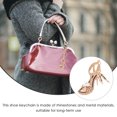 thumbnail image 2 of MasteelfCA High Heels Keychain Rhinestone Shoe Keychain Metal Shoe Charm Keyring Pendant Keychain, 2 of 8