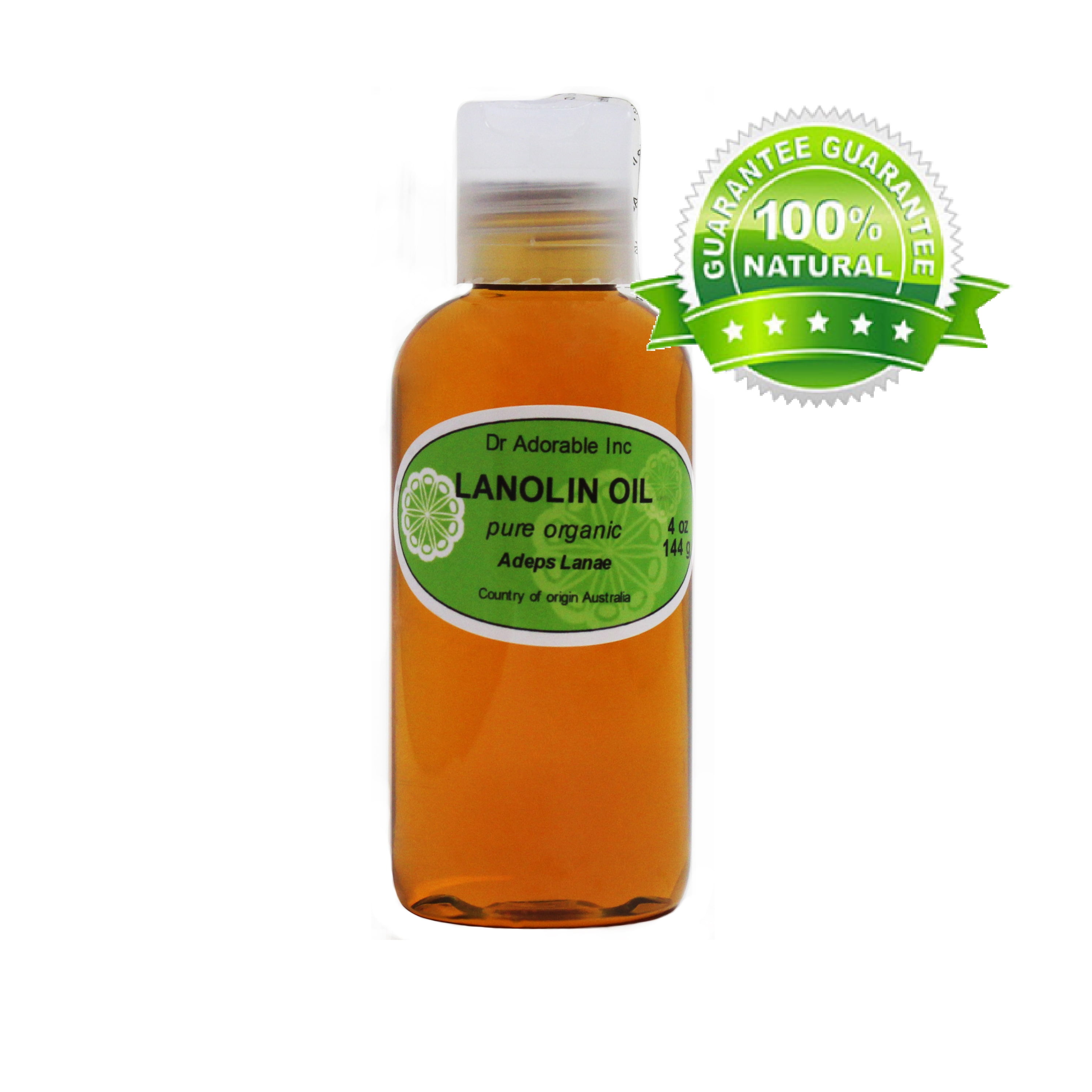 Dr. Adorable Lanolin Oil Pure USP Grade Skin LIP Moisturizing by Dr