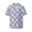 Plaid Flowers, variant on Plant Print Men's Wrinkle Free Untucked Cuban Shirt Business Casual Button Down Shirts Short Sleeve Shirt