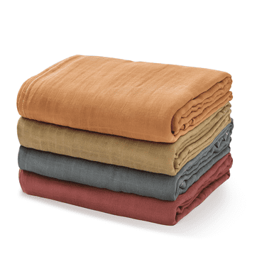 Momcozy Muslin Swaddle Blanket, Toddler Soft Receiving Swaddle 4-Pack, Breathable, Unisex for Boys and Girls
