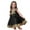 Black, variant on Godom Little Girls Dress Sleeveless Summer Dress Bowknot Strap Sundress Tween Kid Off Shoulder Dresses