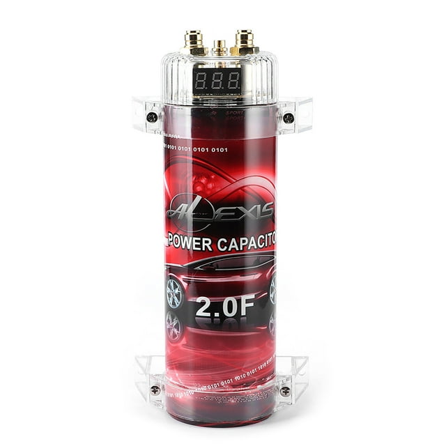Condacente de audio de automóvilos, capacitor digital de pantalla de alimento de audio para automóviles para piezas automáticas modificadas para el de audio de