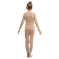 thumbnail image 3 of iiniim Girls Thermal Underwear Kids Long Johns Winter Warm Base Layer Tops with Bottoms Type D Nude 12-14, 3 of 7