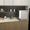 thumbnail image 3 of STAKOL 1.1 cu.ft. Compact Single Door Mini Upright Freezer w/Stainless Steel Door Dorm, 3 of 10
