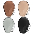 thumbnail image 2 of Portable Table Tennis Racket Bag Hexagonal Pingpong Paddle Storage Bag Durable Waterproof Zipper Handbag Holds 2 Rackets Khaki, 2 of 6