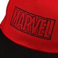 thumbnail image 2 of Marvel - Gorra Logotipo para Hombre (Rojo, Negro), 2 of 2
