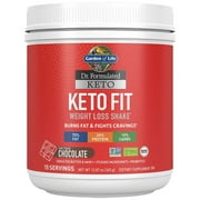 Garden of Life Dr. Formulated Keto Fit - Chocolate 12.87 oz Pwdr